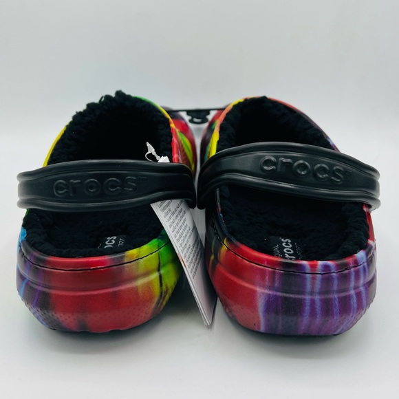 Crocs Classic Lined Tie Dye Clog 206341-988 - Picture 5 of 6